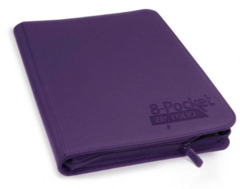 Ultimate Guard Zipfolio XenoSkin - 8 Pocket - purple